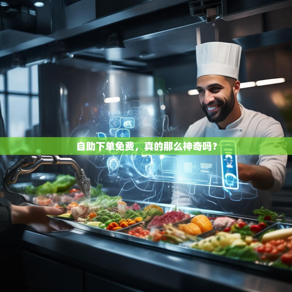自助下单免费，真的那么神奇吗？