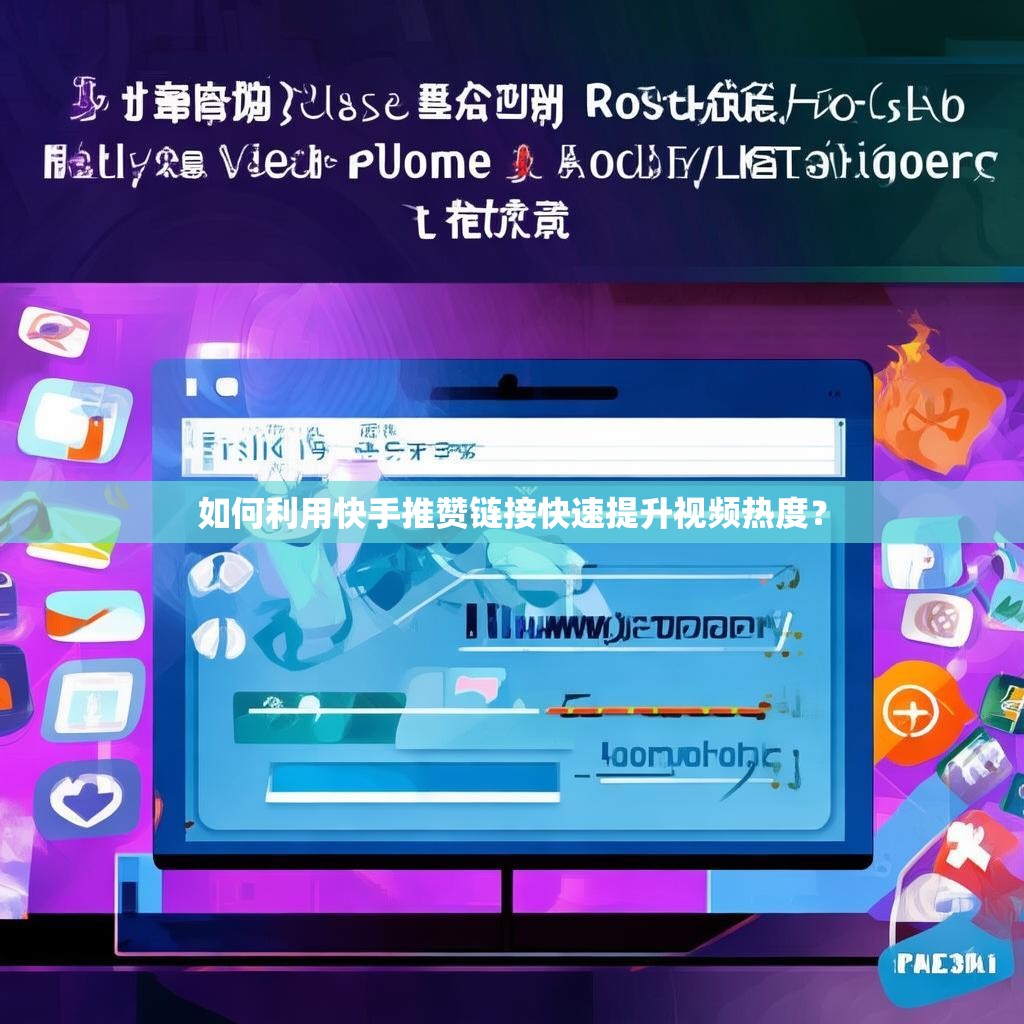 如何利用快手推赞链接快速提升视频热度？