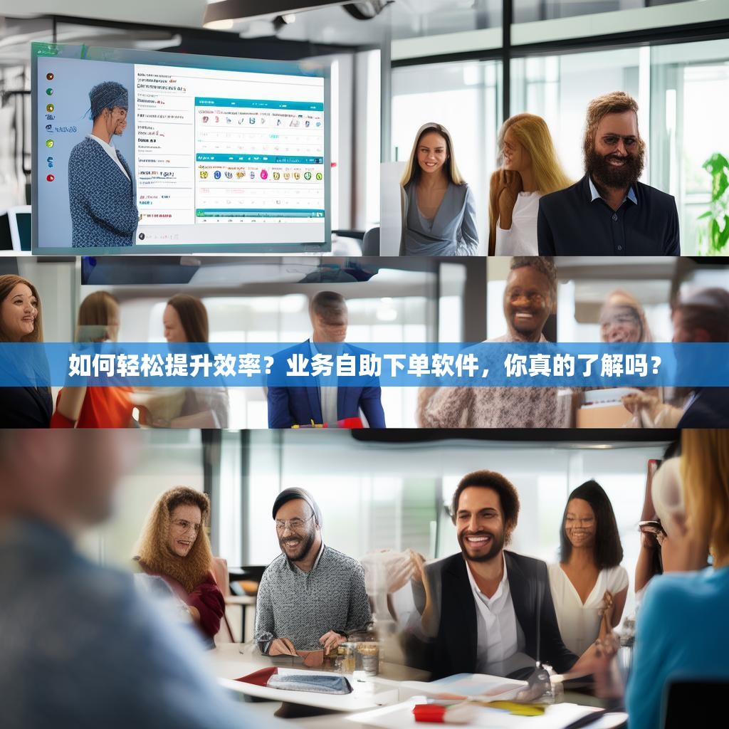 如何轻松提升效率？业务自助下单软件，你真的了解吗？