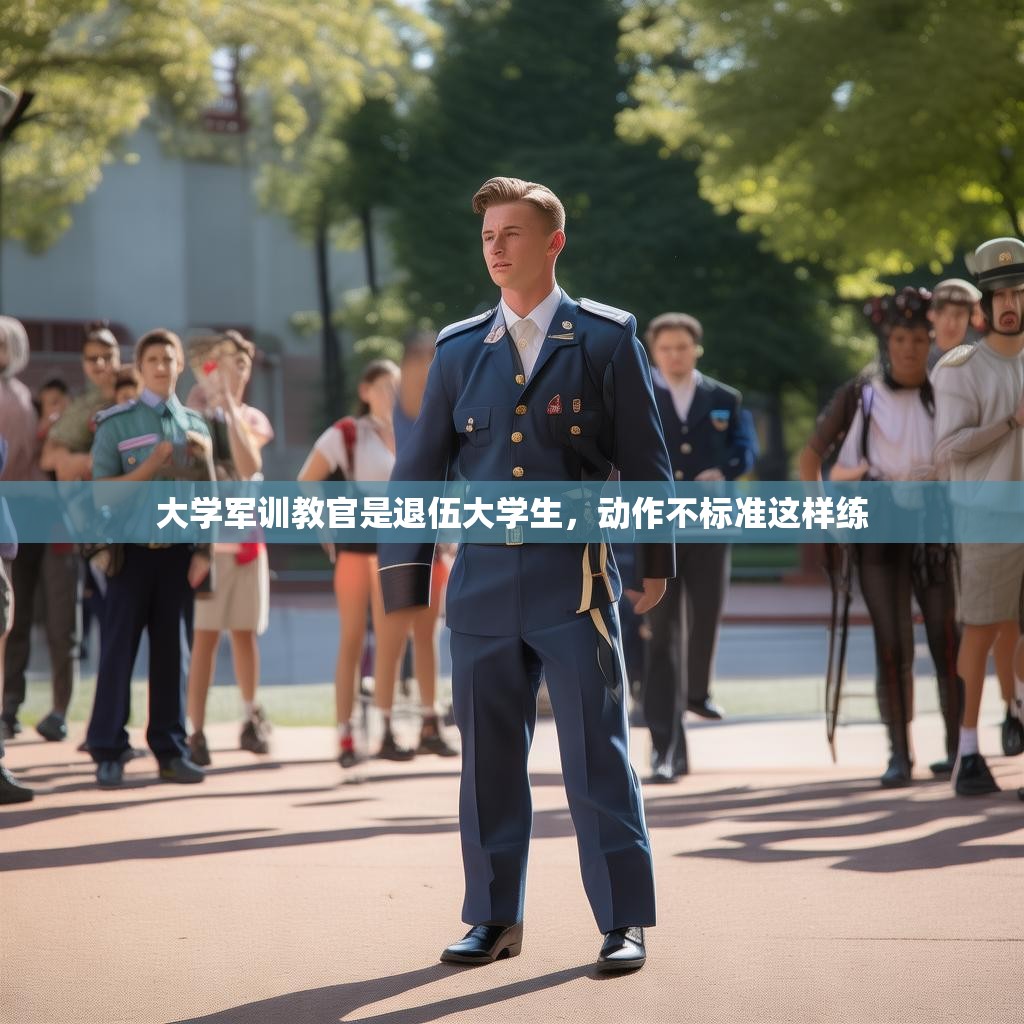 大学军训教官是退伍大学生，动作不标准这样练