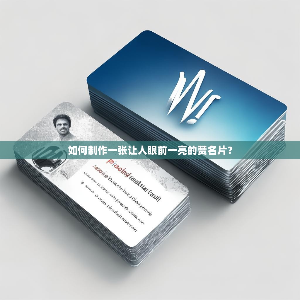 如何制作一张让人眼前一亮的赞名片?