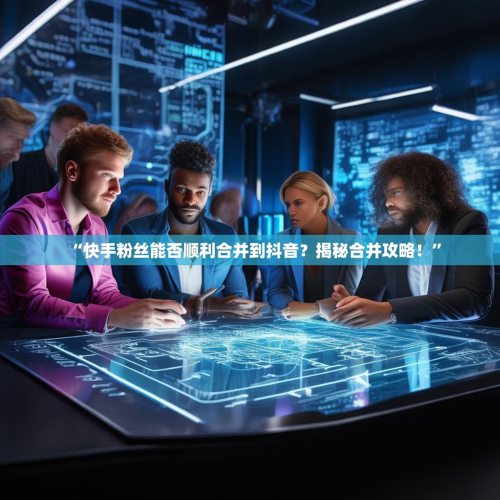 “快手粉丝能否顺利合并到抖音？揭秘合并攻略！”