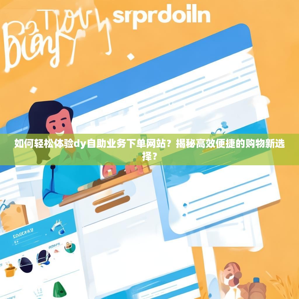 如何轻松体验dy自助业务下单网站？揭秘高效便捷的购物新选择？