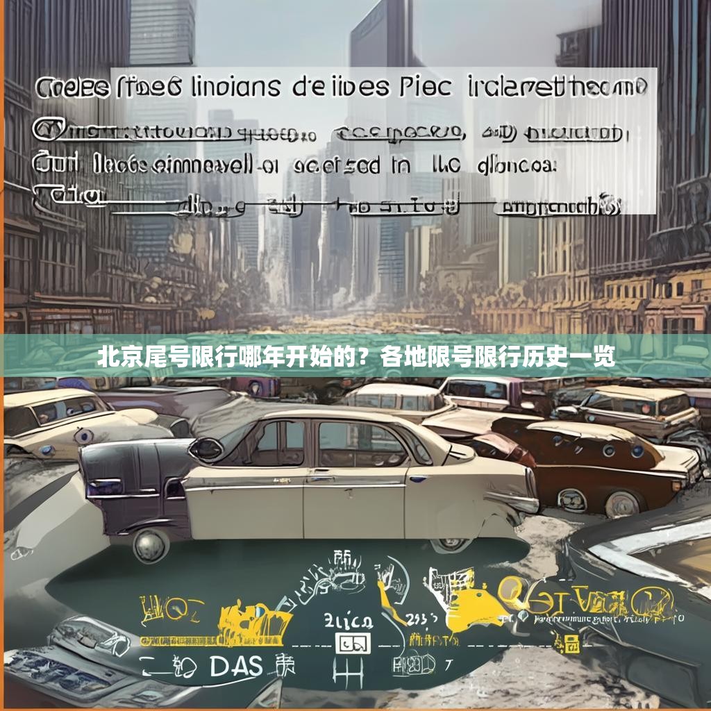 北京尾号限行哪年开始的？各地限号限行历史一览