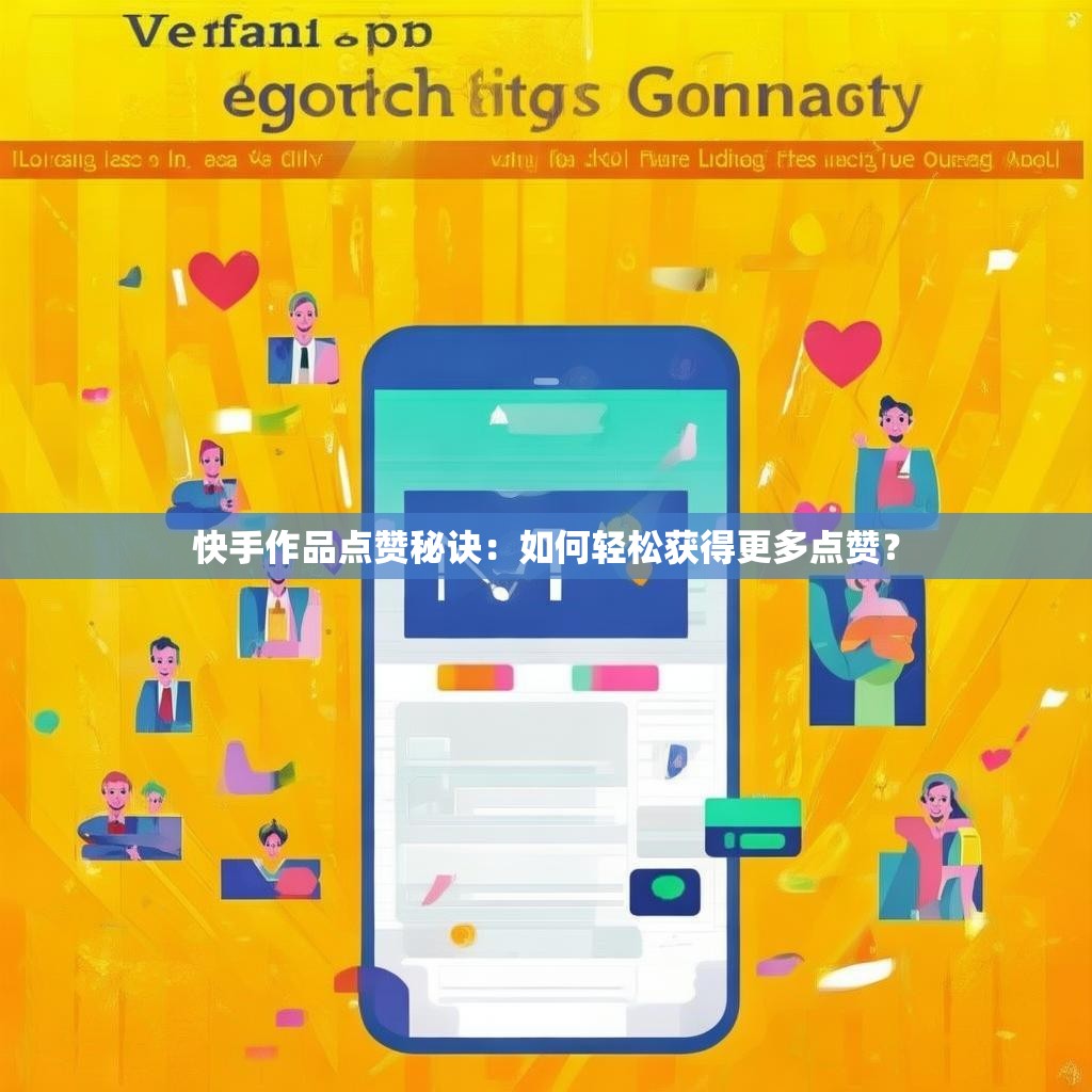 快手作品点赞秘诀：如何轻松获得更多点赞？