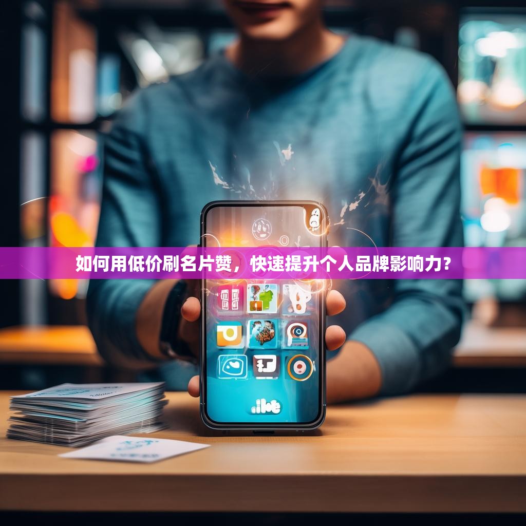 如何用低价刷名片赞,快速提升个人品牌影响力?