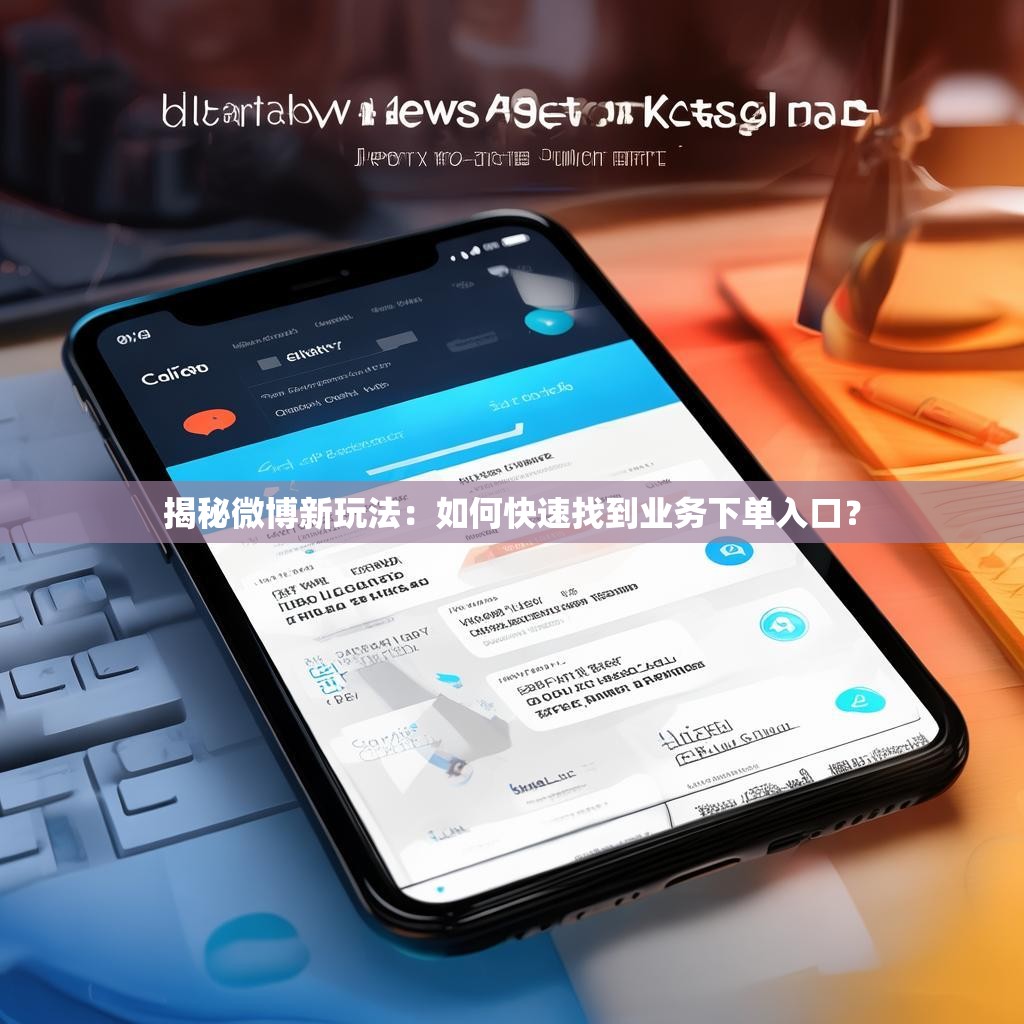 揭秘微博新玩法：如何快速找到业务下单入口？