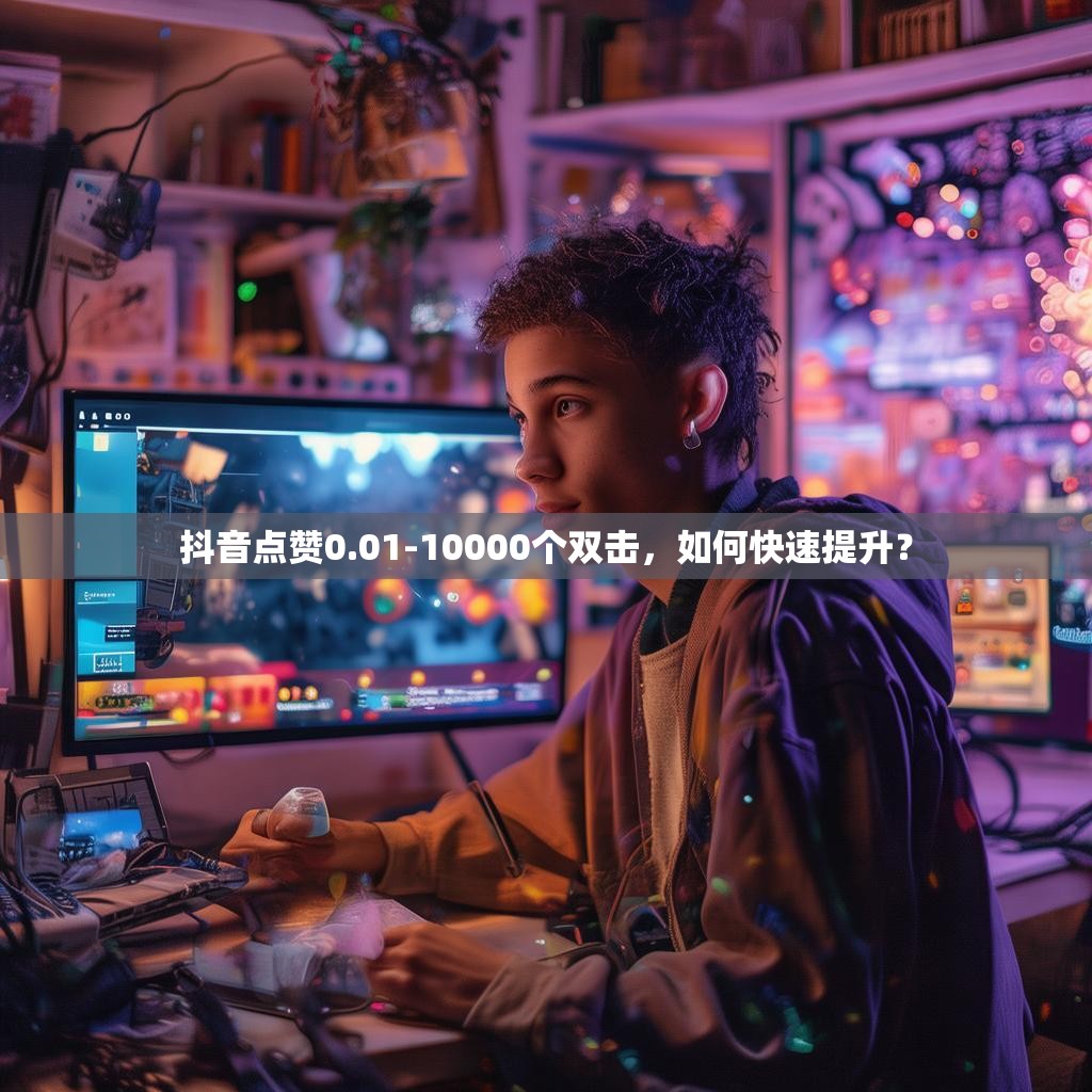 抖音点赞0.01-10000个双击，如何快速提升？