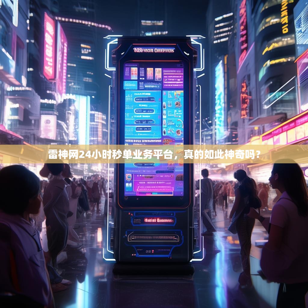 雷神网24小时秒单业务平台，真的如此神奇吗？