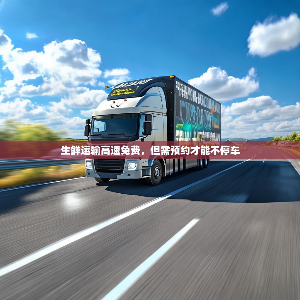 生鲜运输高速免费，但需预约才能不停车