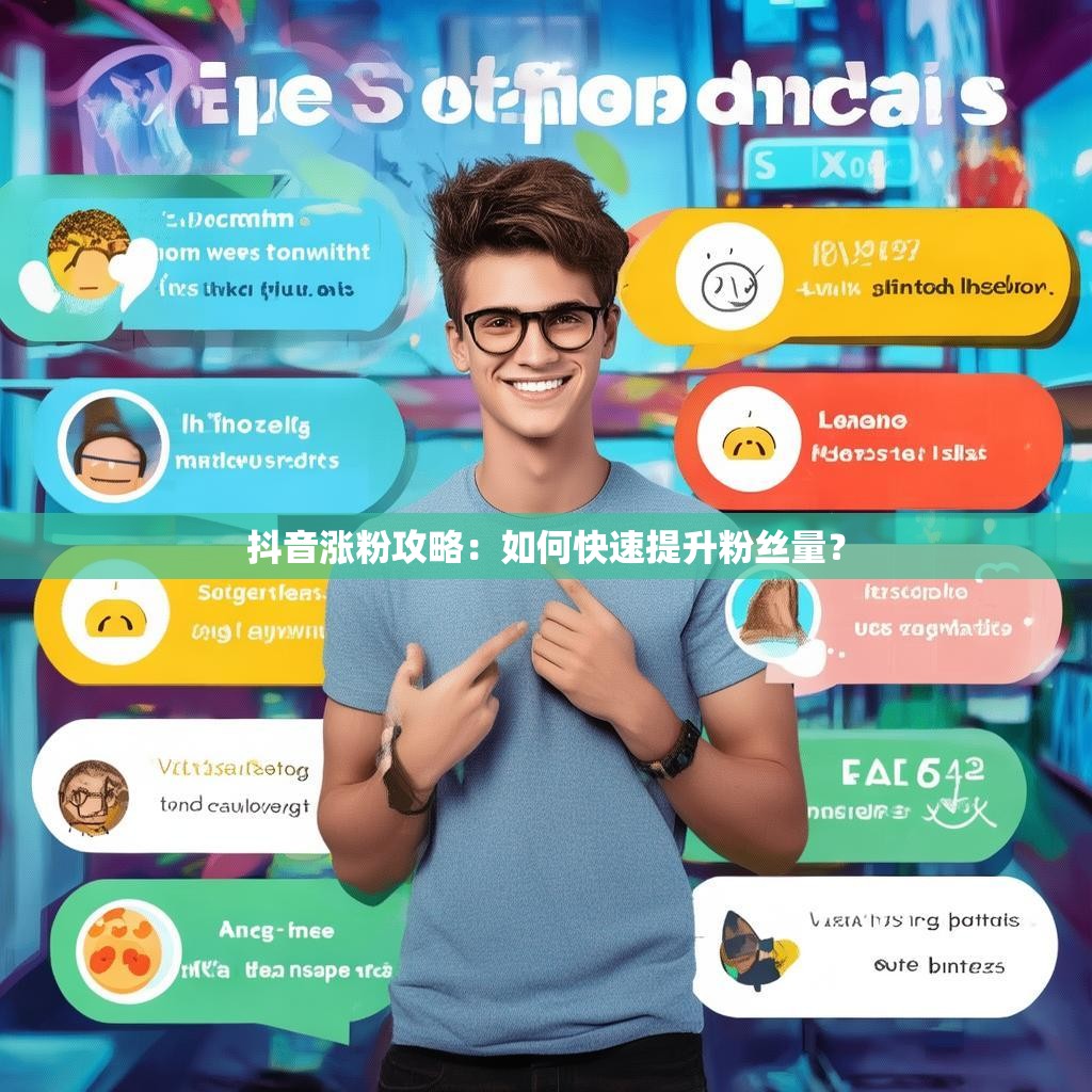 抖音涨粉攻略：如何快速提升粉丝量？