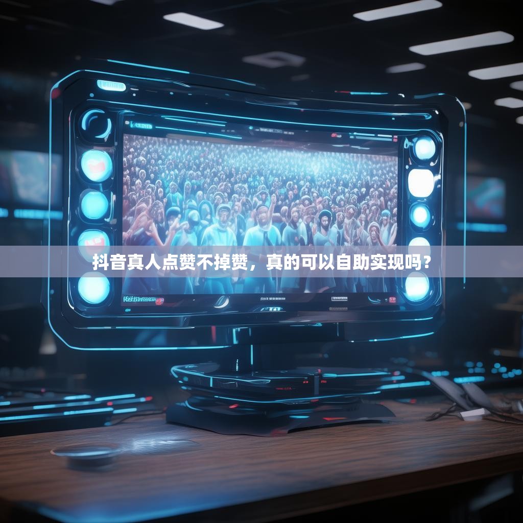 抖音真人点赞不掉赞，真的可以自助实现吗？