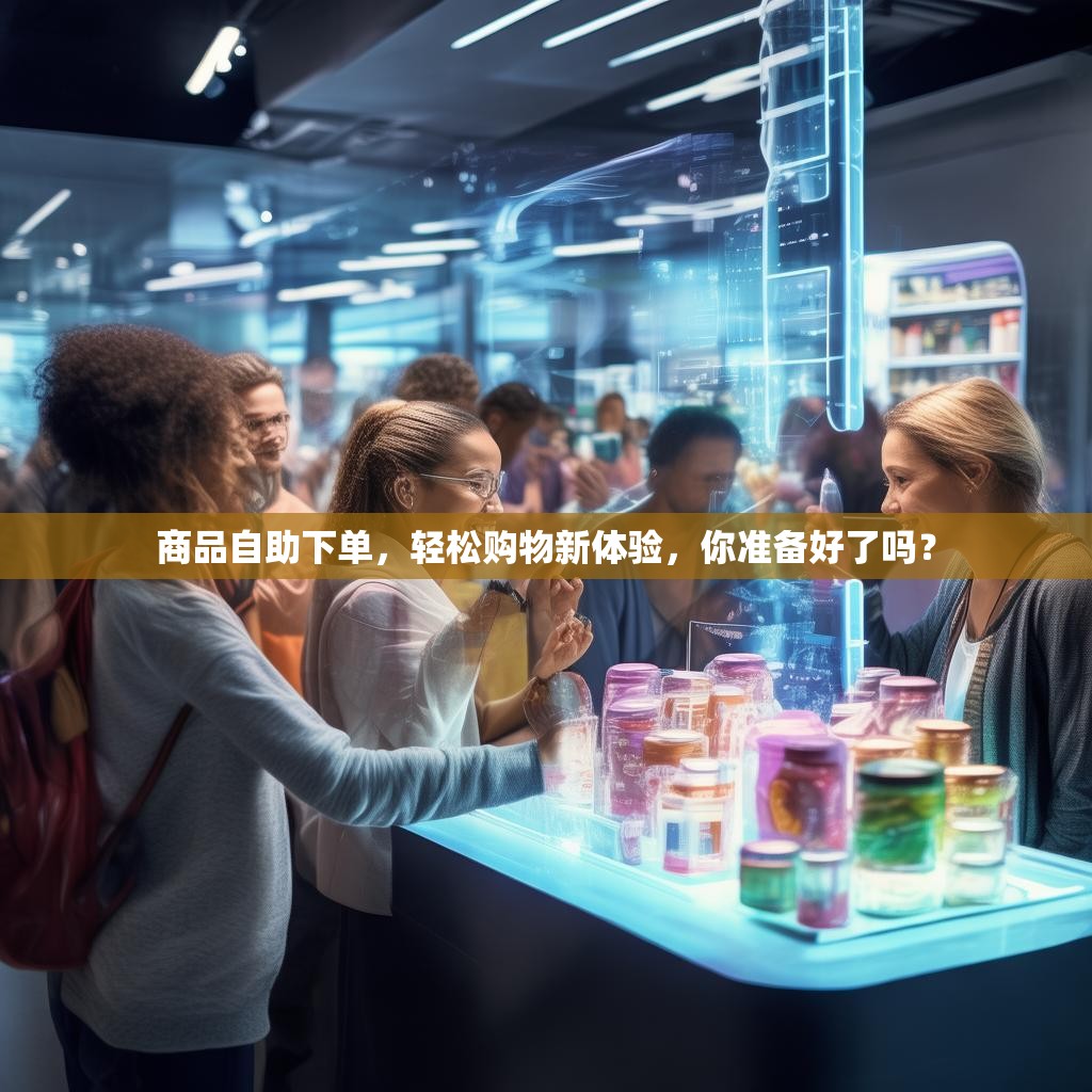 商品自助下单，轻松购物新体验，你准备好了吗？