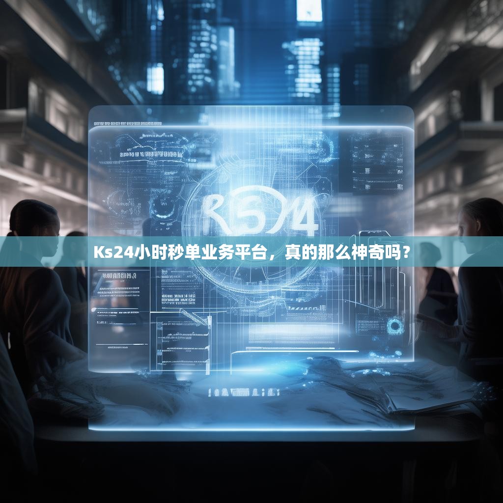 Ks24小时秒单业务平台，真的那么神奇吗？
