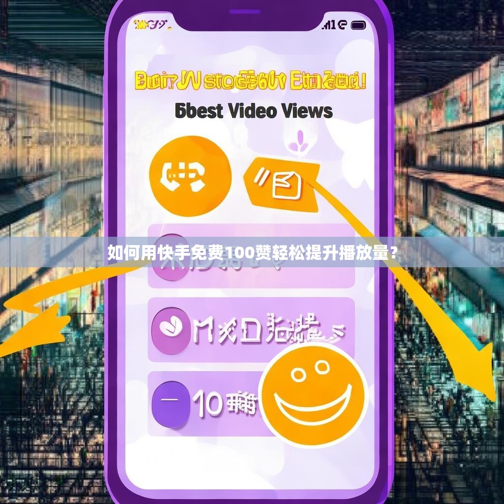 如何用快手免费100赞轻松提升播放量？