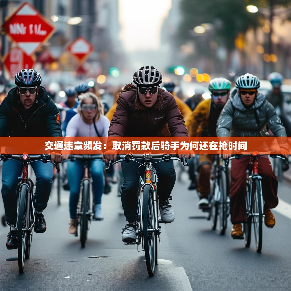交通违章频发：取消罚款后骑手为何还在抢时间