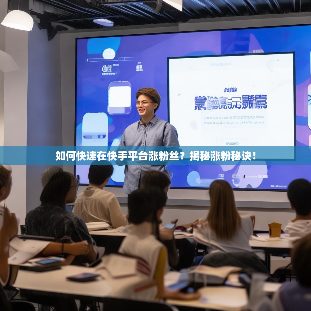 如何快速在快手平台涨粉丝？揭秘涨粉秘诀！