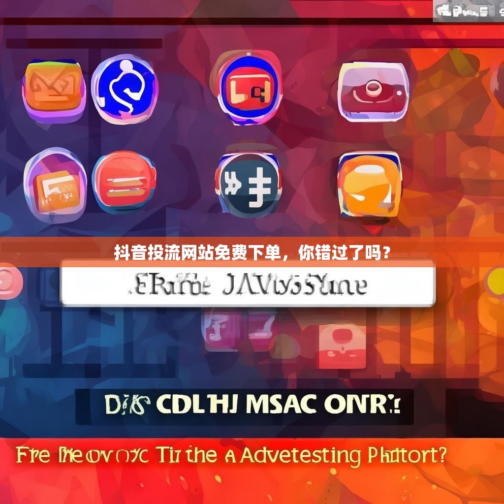 抖音投流网站免费下单，你错过了吗？