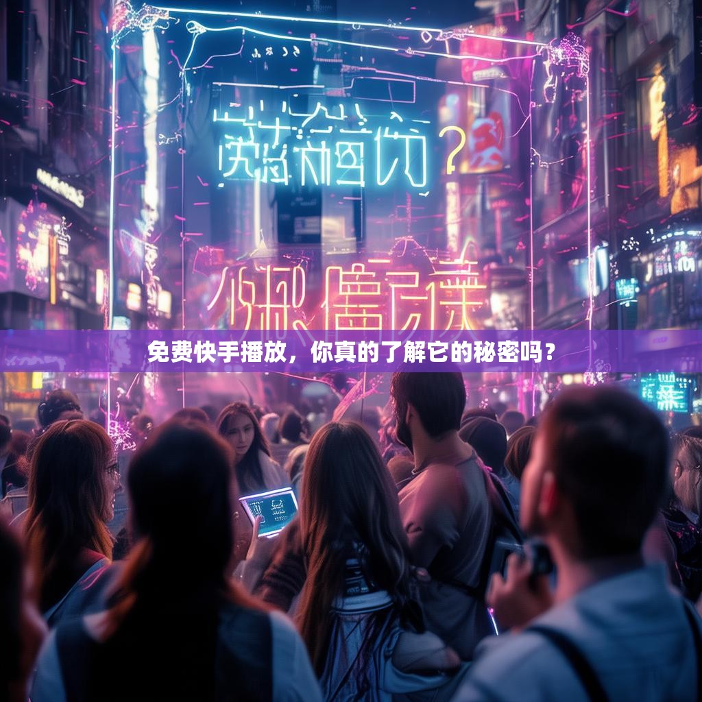 免费快手播放,你真的了解它的秘密吗?