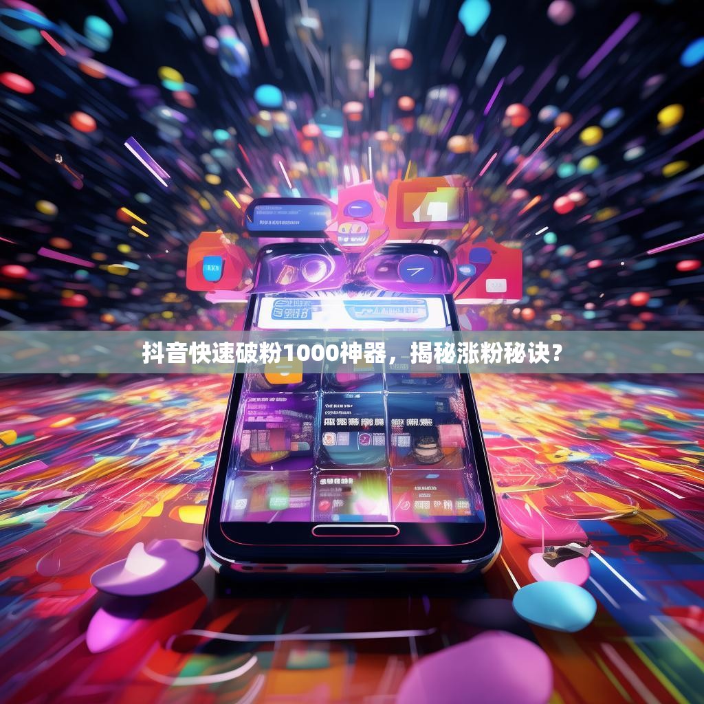 抖音快速破粉1000神器，揭秘涨粉秘诀？