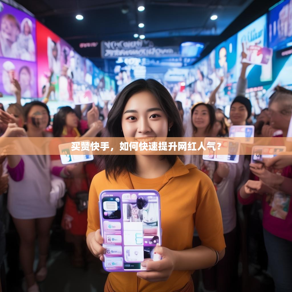 买赞快手，如何快速提升网红人气？