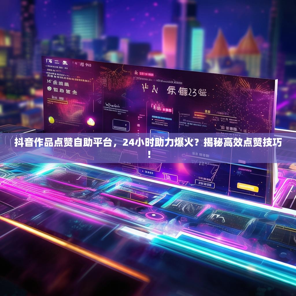 抖音作品点赞自助平台，24小时助力爆火？揭秘高效点赞技巧！