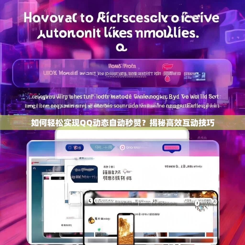 如何轻松实现QQ动态自动秒赞？揭秘高效互动技巧