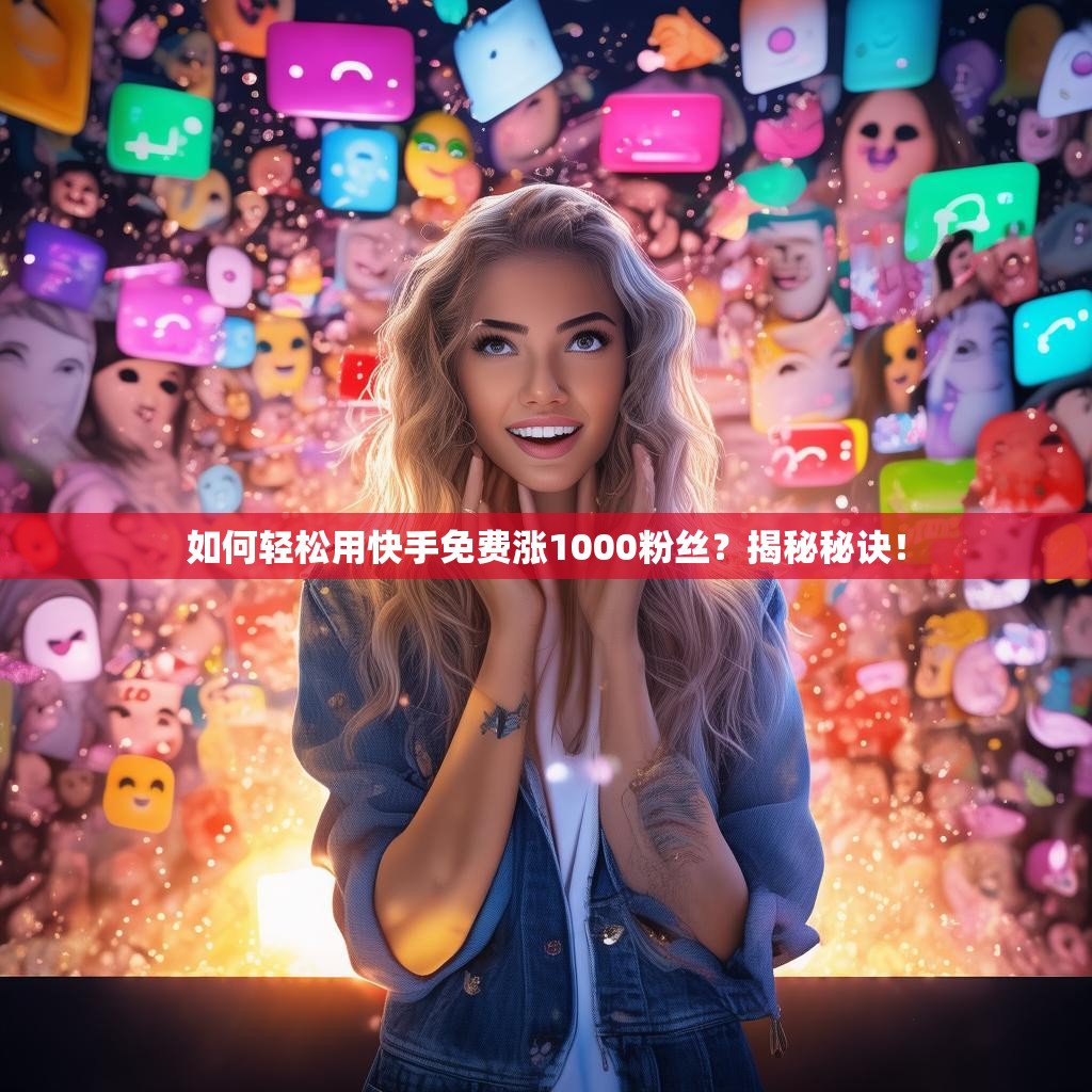 如何轻松用快手免费涨1000粉丝？揭秘秘诀！