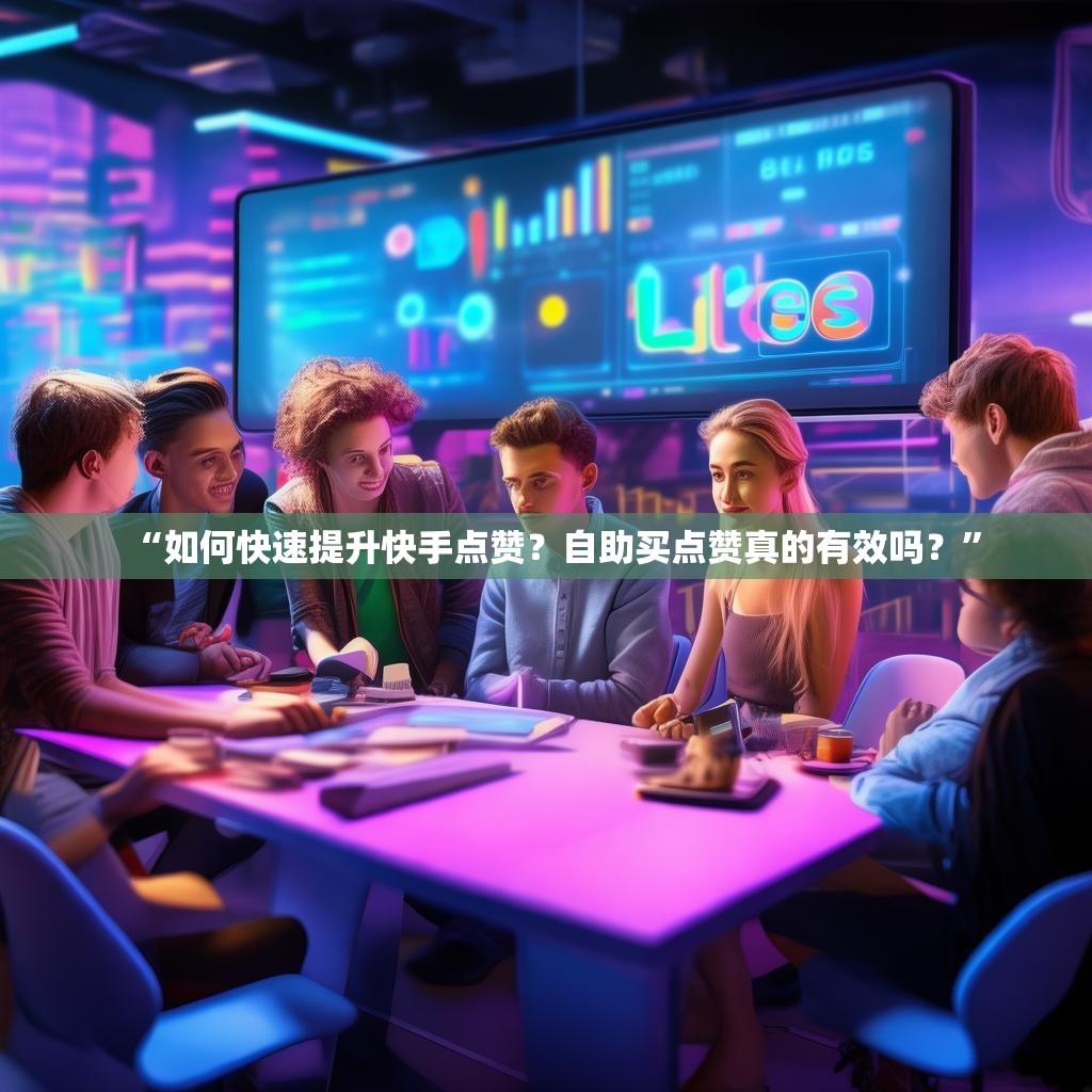 “如何快速提升快手点赞？自助买点赞真的有效吗？”