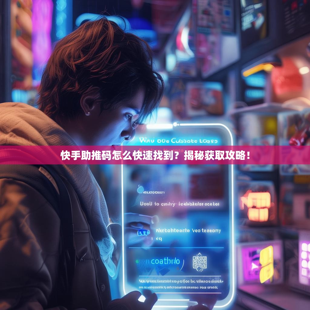快手助推码怎么快速找到？揭秘获取攻略！