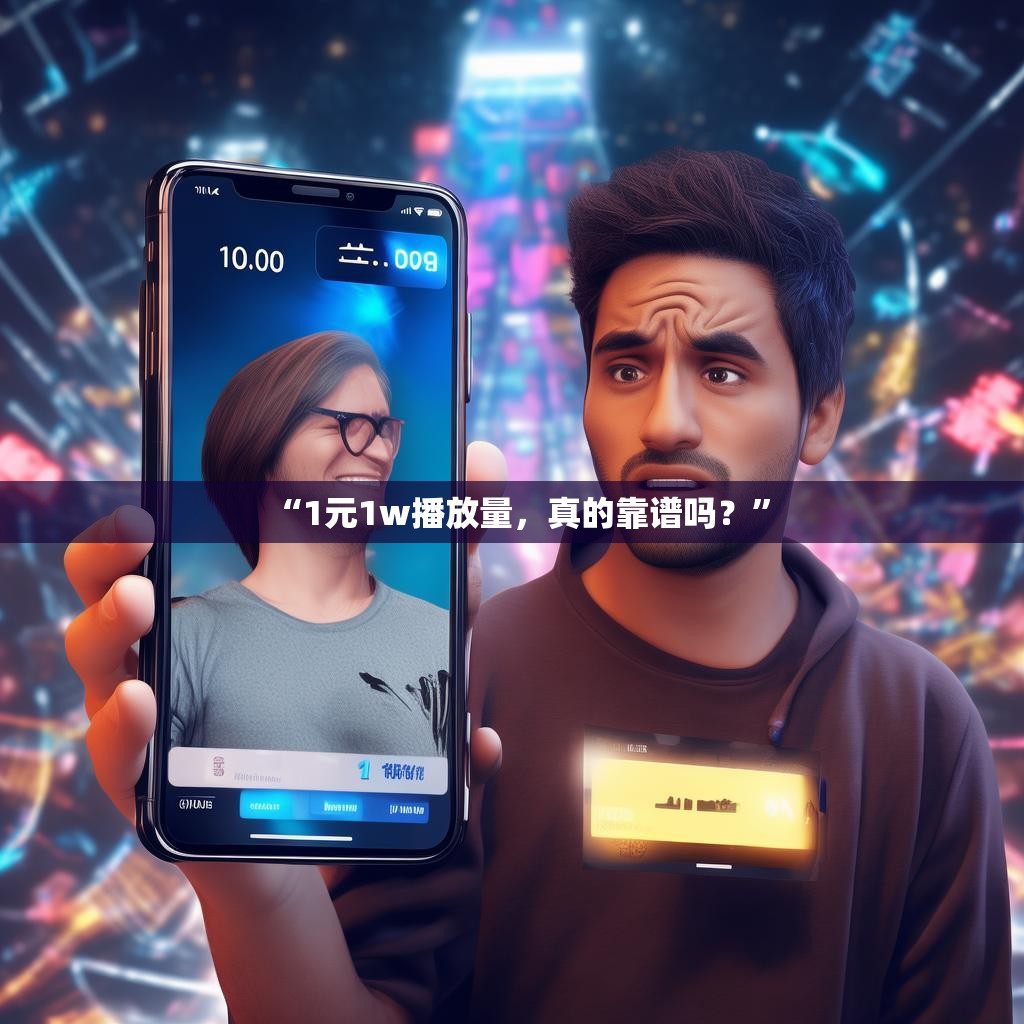 “1元1w播放量，真的靠谱吗？”