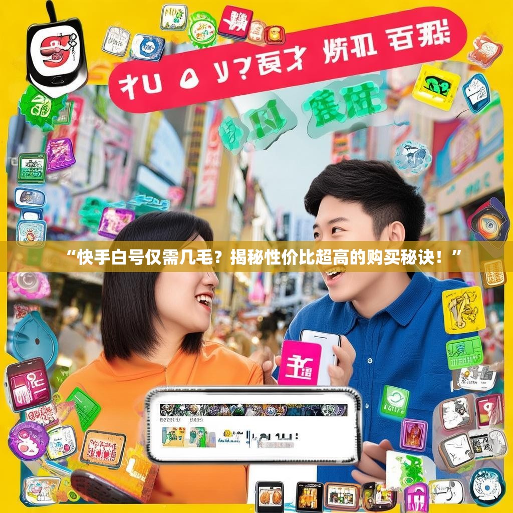 “快手白号仅需几毛？揭秘性价比超高的购买秘诀！”