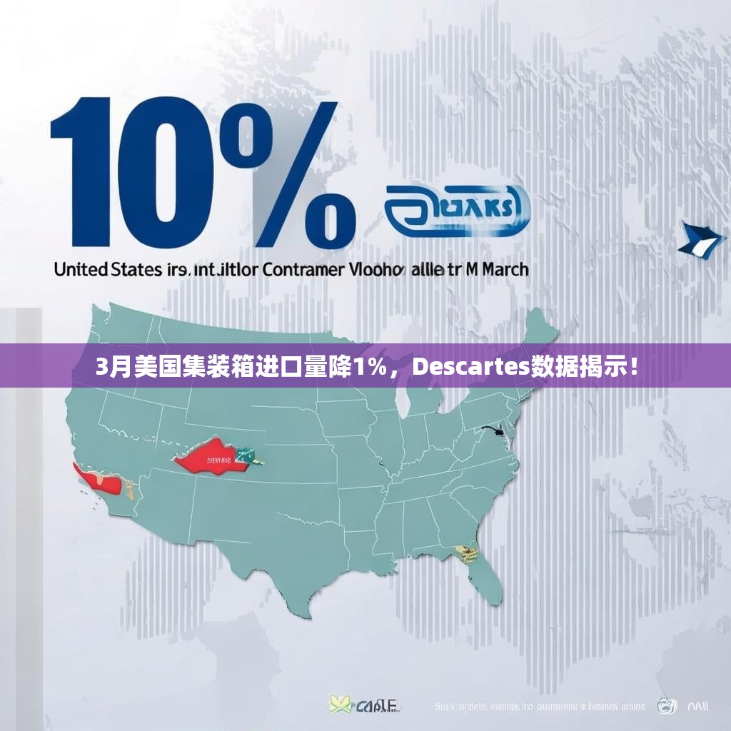 3月美国集装箱进口量降1%，Descartes数据揭示！