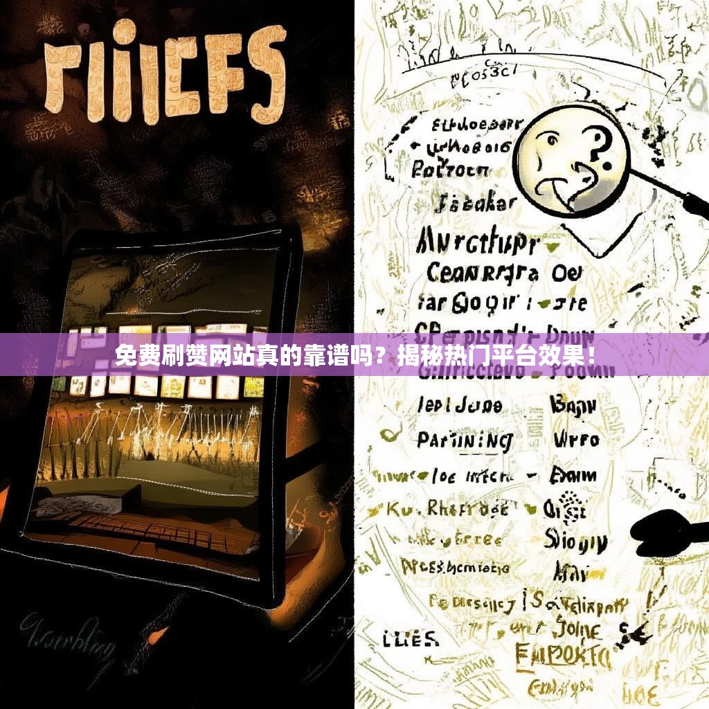 免费刷赞网站真的靠谱吗？揭秘热门平台效果！