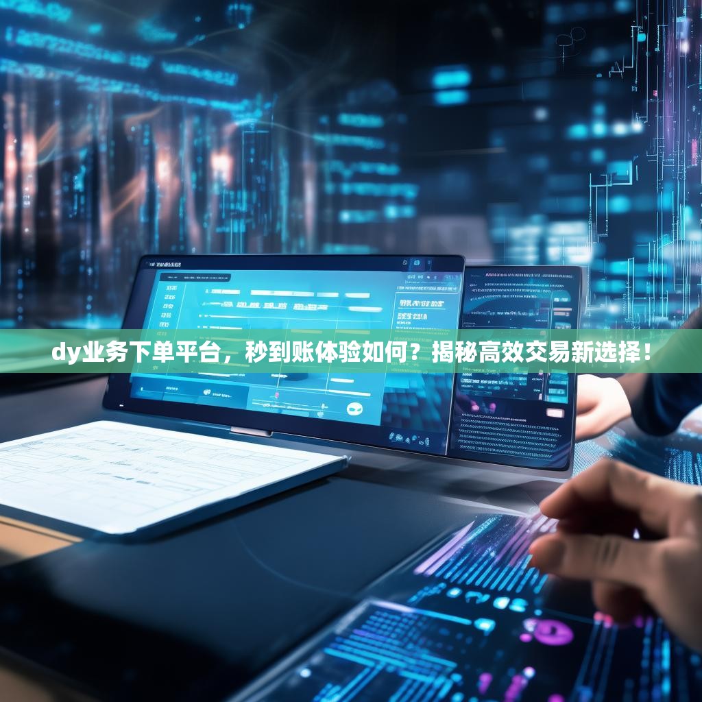 dy业务下单平台，秒到账体验如何？揭秘高效交易新选择！