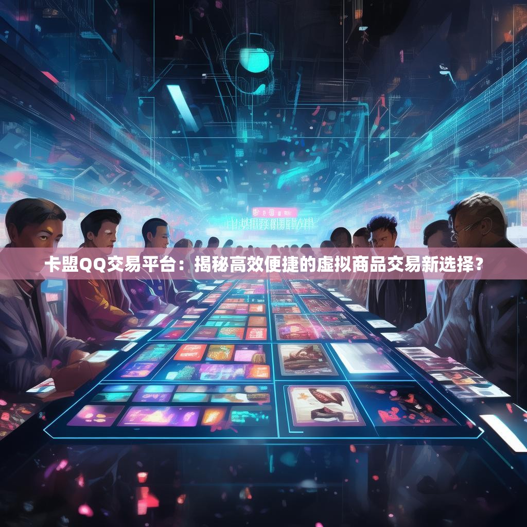 卡盟QQ交易平台：揭秘高效便捷的虚拟商品交易新选择？