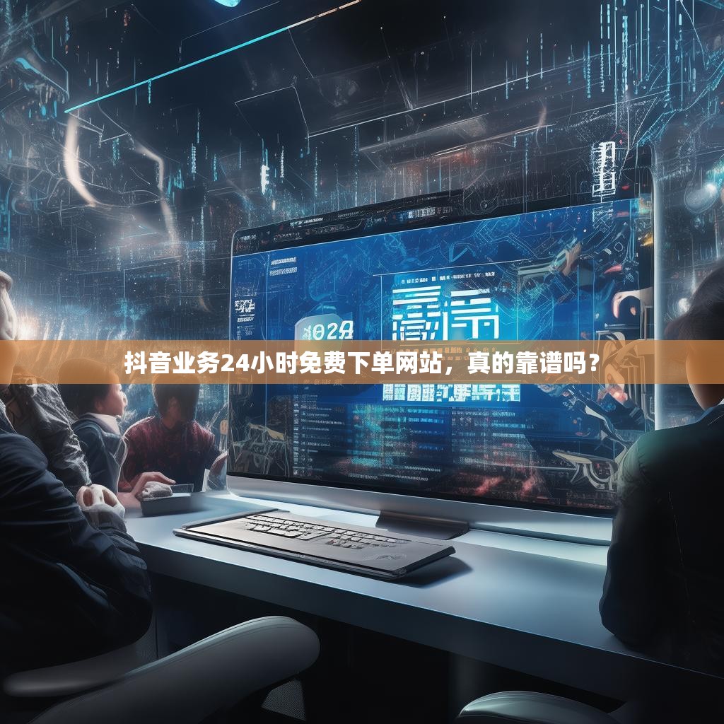 抖音业务24小时免费下单网站，真的靠谱吗？