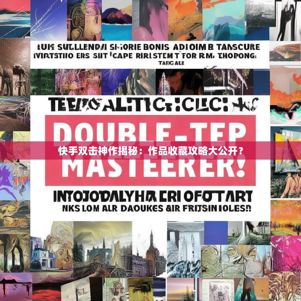 快手双击神作揭秘：作品收藏攻略大公开？
