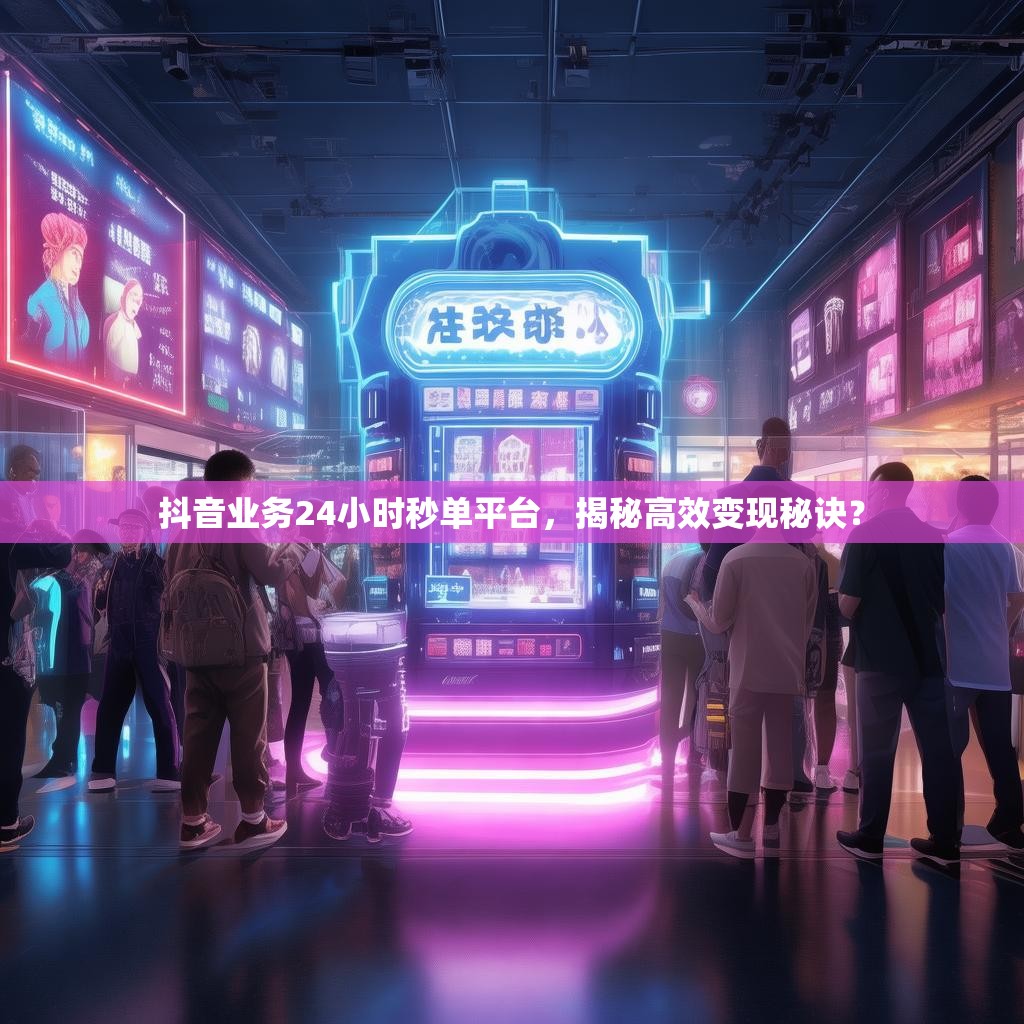 抖音业务24小时秒单平台，揭秘高效变现秘诀？