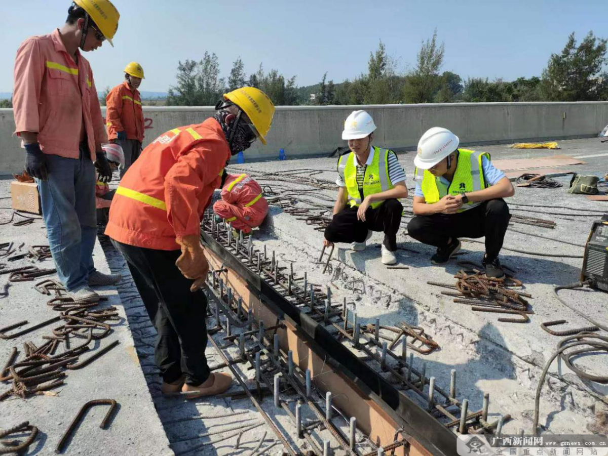 广西北海冬季奏响高速养护‘三重奏’，保安全提路貌