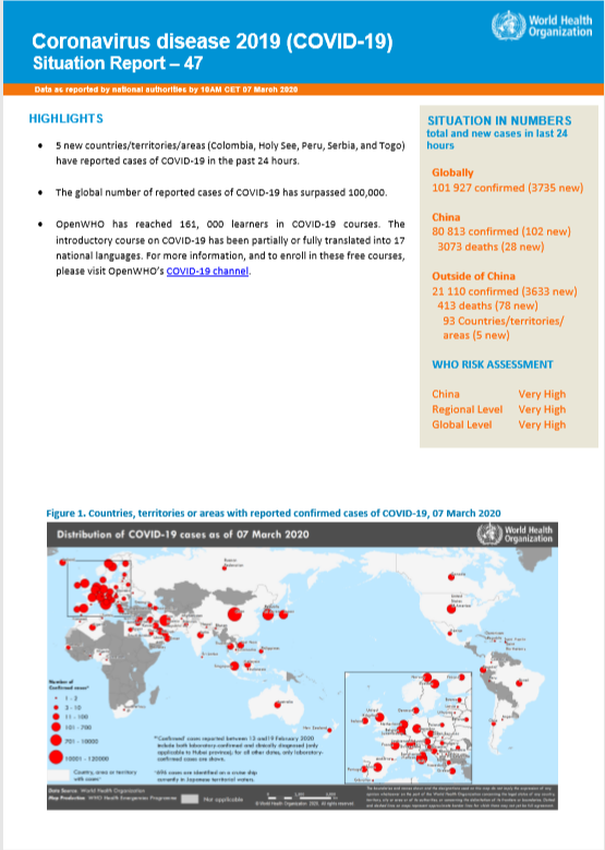 全球疫情蔓延，多国确诊病例数攀升，韩国日本情况严峻