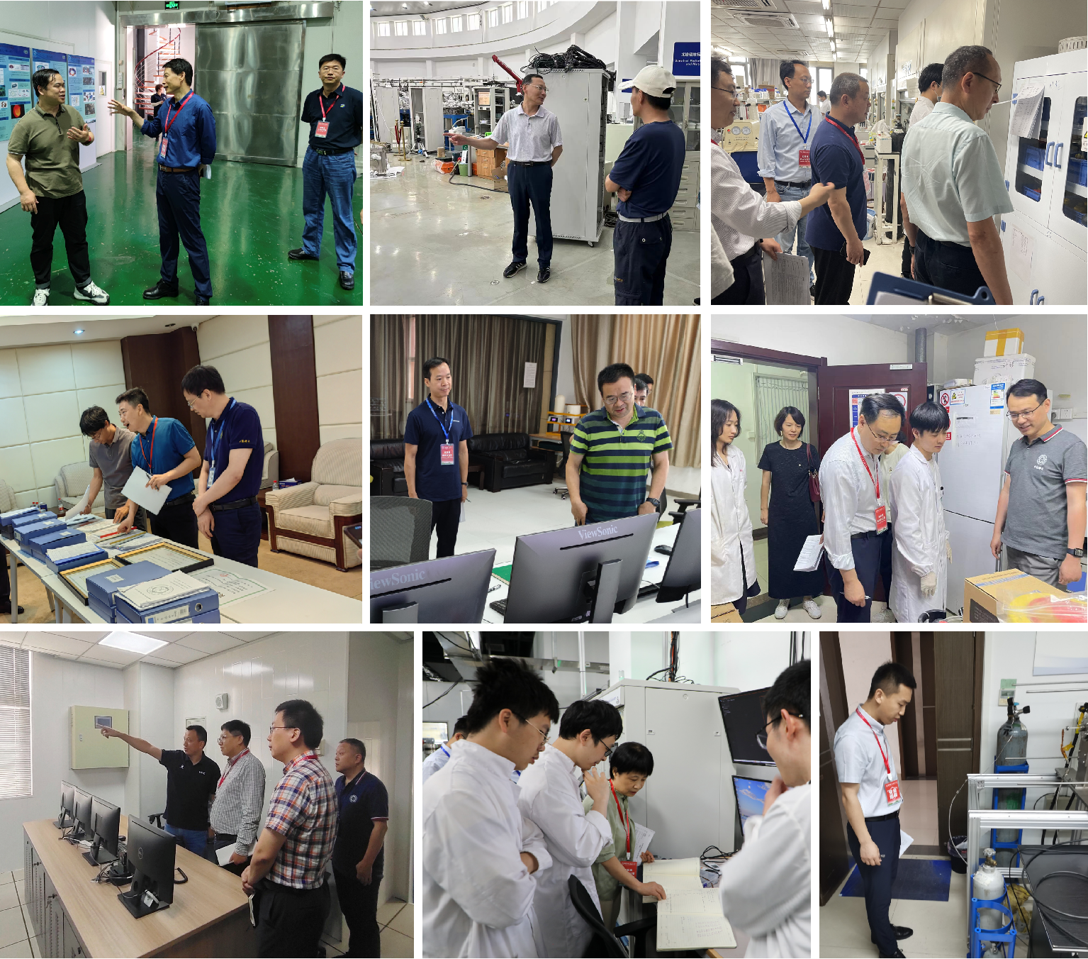 6月7日中科院联合专家组来我校开展大学实验室安全检查