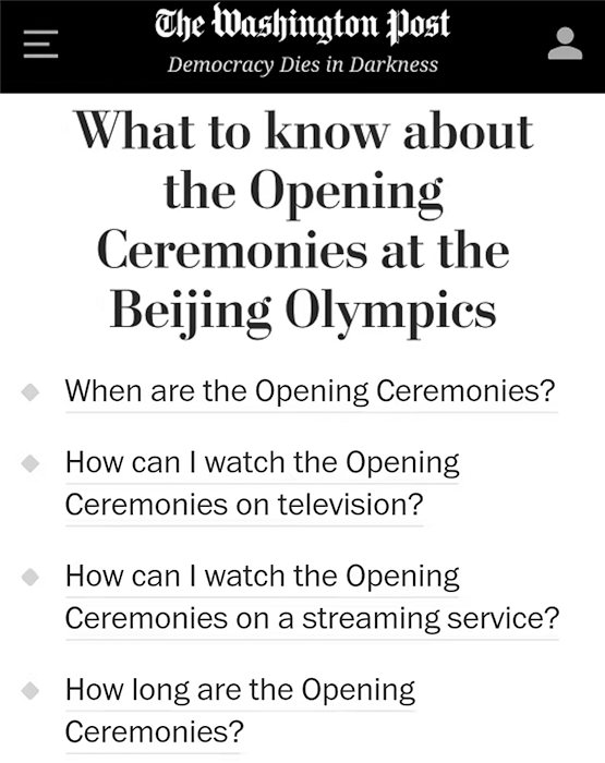 冬奥会开幕式惊艳全球，外媒全程跟踪报道获赞誉