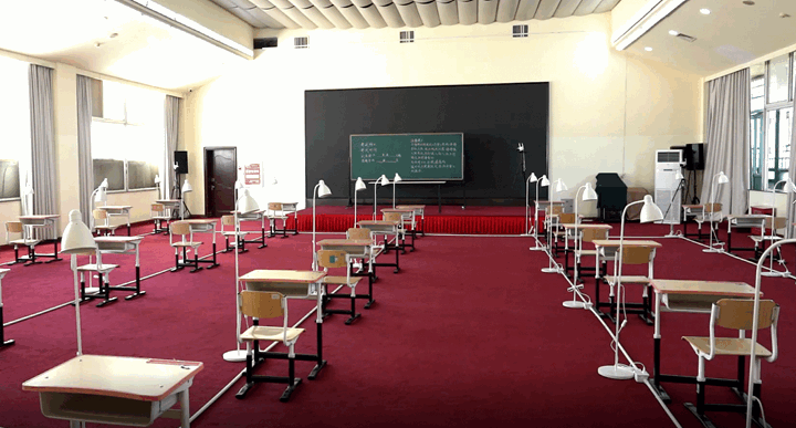 北京封控区高考考场:一人一考场,全程贴心服务保障考试