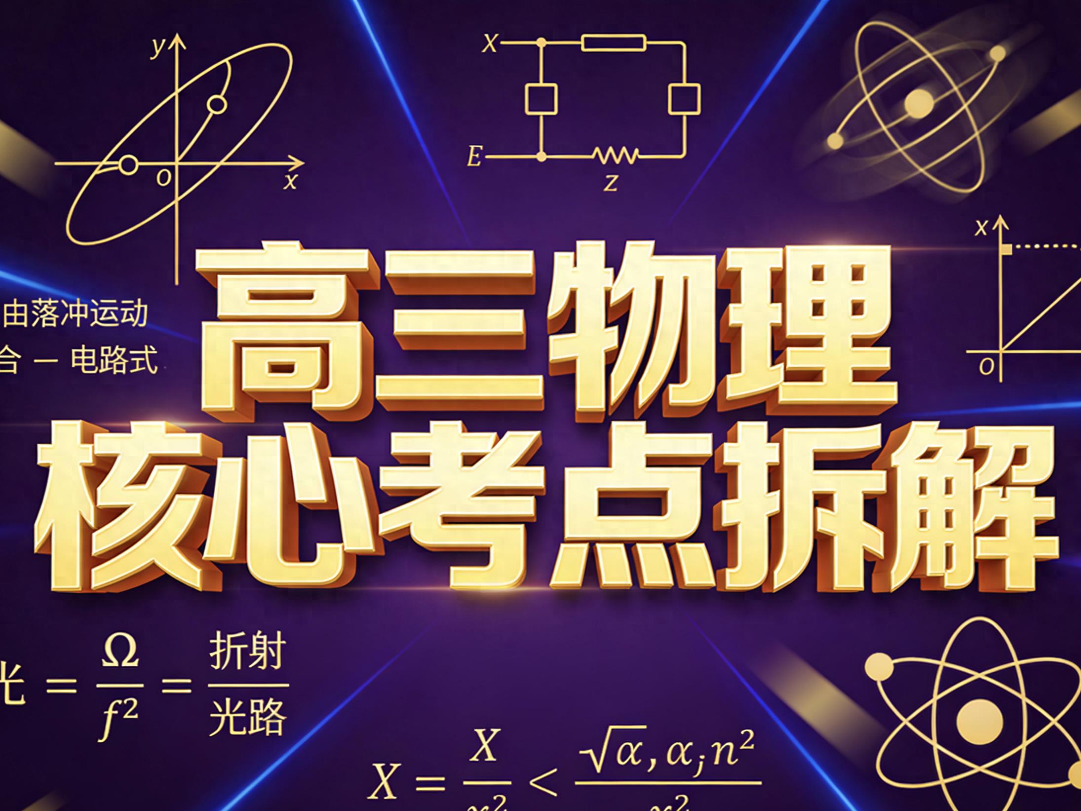 高考物理电磁感应重难点突破，掌握提分关键