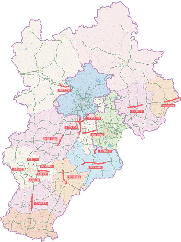 2022 年春节河北高速免费时间及流量、拥堵路段分析